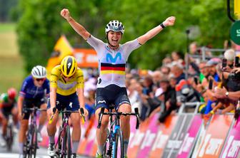 Liane Lippert dobila drugo etapo, Lotte Kopecky ostaja v vodstvu