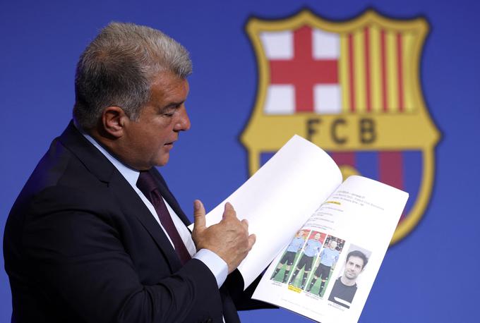 Laporta je ob ostrem zanikanju krivde dodal, da je to vse del "umazane kampanje", s katero želijo očrniti klub, ki je ta čas na čelu španskega prvenstva. | Foto: Reuters
