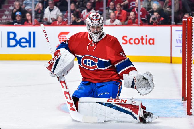 Vratar Montreala, Carey Price, se je z odlično obrambo oddolžil za poraz v Severni Karolini.  | Foto: Getty Images