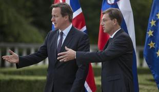 Britanski premier Cameron navdušen nad lepotami Slovenije
