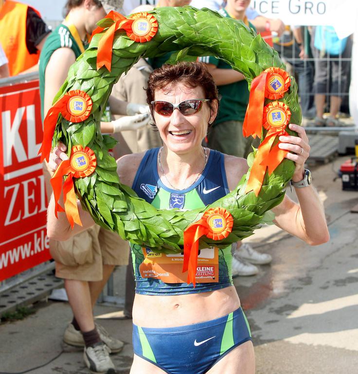 Leta 2007 je zmagala na polmaratonu v Celovcu. Njen osebni rekord na 21 kilometrov je 1;09:22 iz leta 2004.  | Foto: Guliverimage