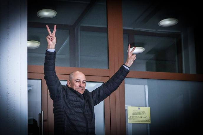 Sojenje Janez Janša | Foto Ana Kovač