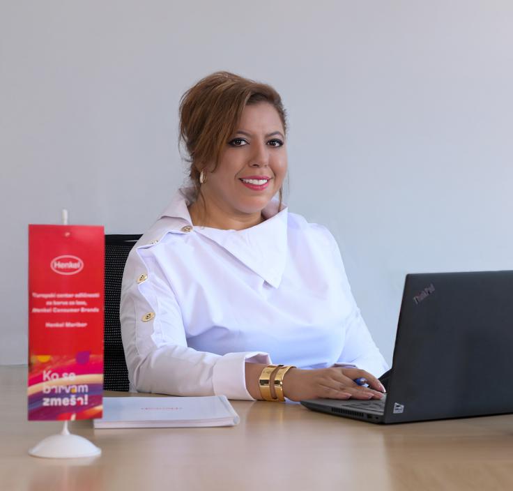 Amal Benfarhone, direktorica družbe Henkel Maribor | Foto: Henkel