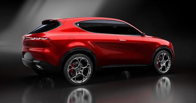 Serijski avtomobil na osnovi koncepta tonale bo manjši od stelvia. | Foto: Alfa Romeo