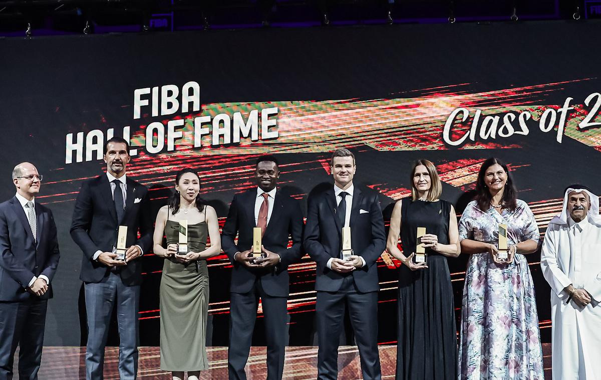 Fiba hall of fame | Letošnja slovesnost, na kateri so sprejeli člane letošnjega letnika v hram slavnih, je potekala v Singapurju. | Foto FIBA