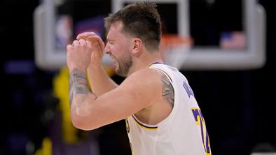 Za uvod huda zaušnica za Luko Dončića in LA Lakers