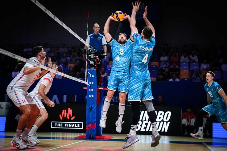 liga narodov četrtfinale Slovenija Francija | Foto: VolleyballWorld