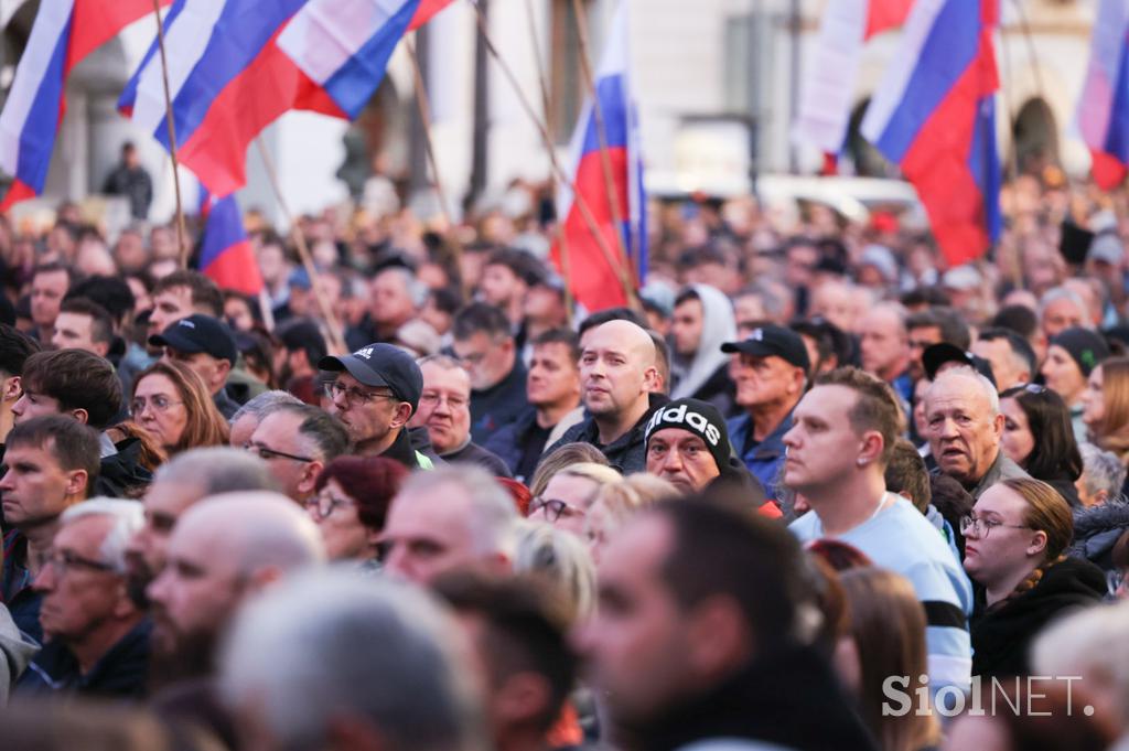 Protestni shod Novo mesto