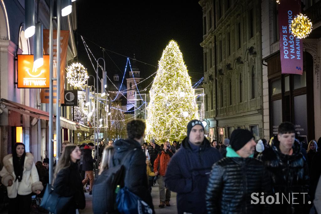 Prižig lučk Ljubljana 2025