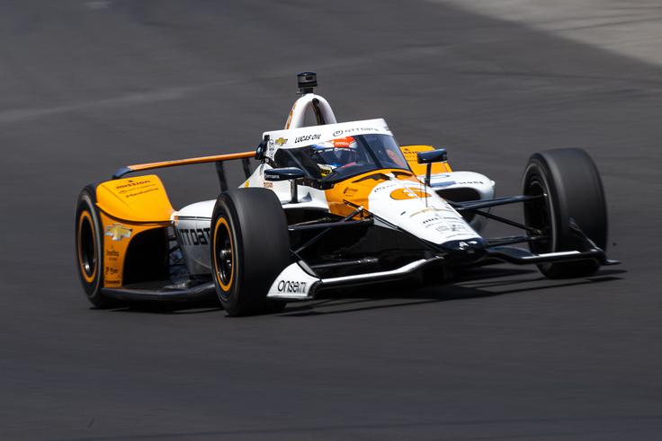 McLaren Indy 500 Felix Rosenqvist z enim od treh McLarnov v prvenstvu indycar. | Foto: AP / Guliverimage