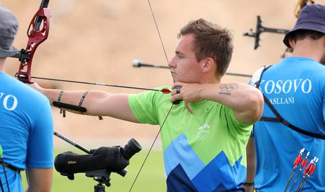 Olimpijcu Ravnikarju kamniški finale z ukrivljenim lokom