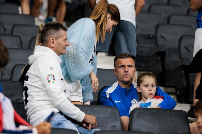 Josip Iličić z ženo Tino in družino | Foto: Mediaspeed