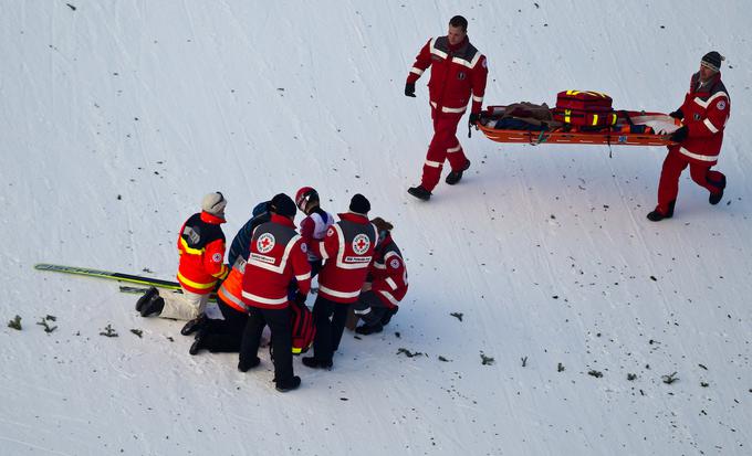 Poškodba kolena v Garmisch-Partenkirchnu mu je prekrižala načrte. | Foto: Sportida