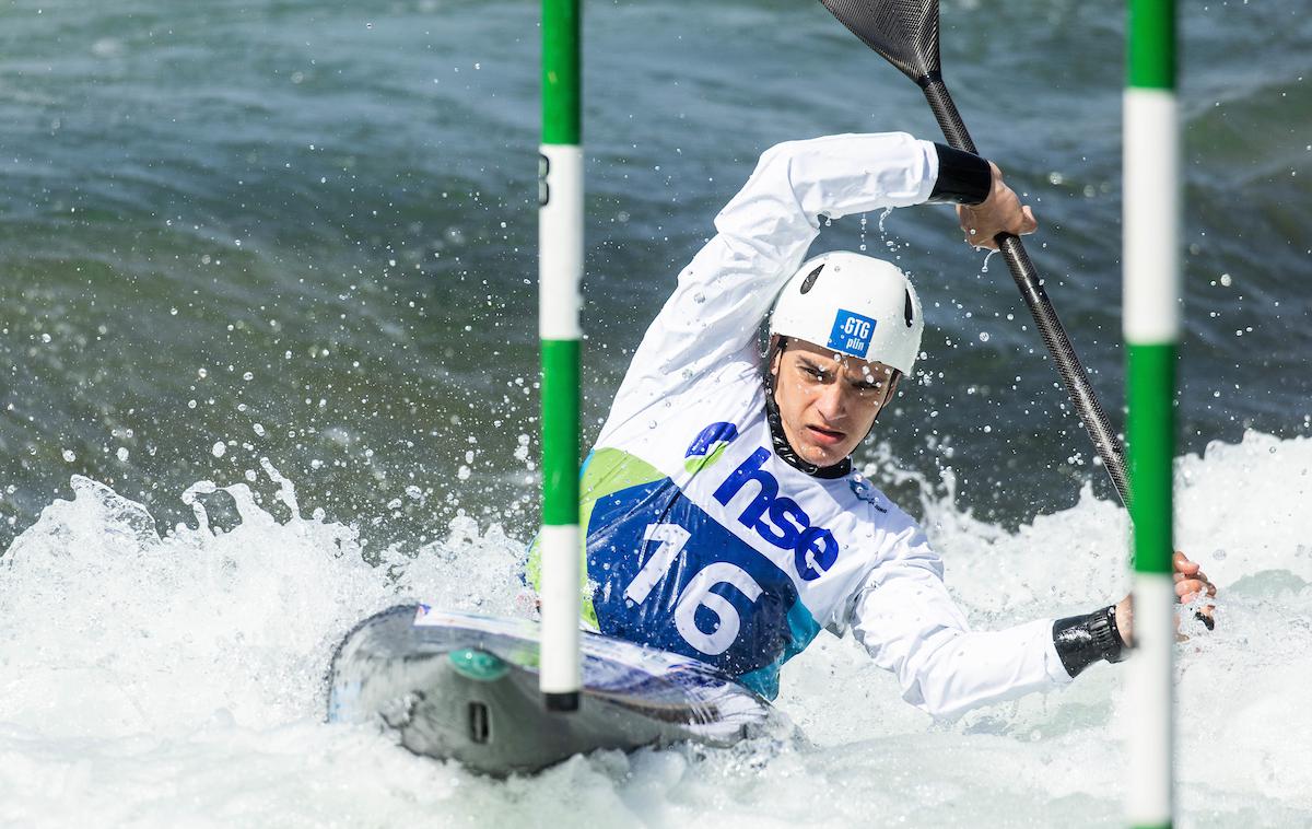 Lan Tominc | Lan Tominc si je zagotovil mesto v članski ekipi kajakašev. | Foto Vid Ponikvar