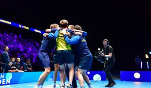 Švedski namiznoteniški igralci po 21 letih spet evropski prvaki