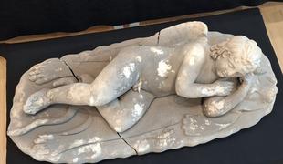 Odkrili mojstrovino: Kupida našli na zasebnem zemljišču