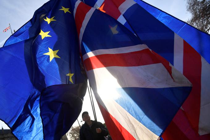Če bo britanski parlament še pravočasno potrdil ločitveni dogovor med Londonom in Brusljem, bi Združeno kraljestvo EU lahko zapustilo 31. oktobra. | Foto: Reuters