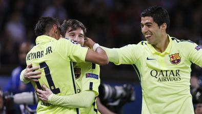 Barcelona praktično že v polfinalu, Bayern v velikih težavah