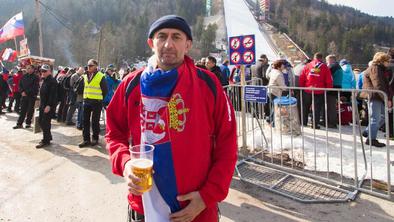 Planica očarala tudi Srba: Navijam za našega ''Peru'' (fotozgodba)