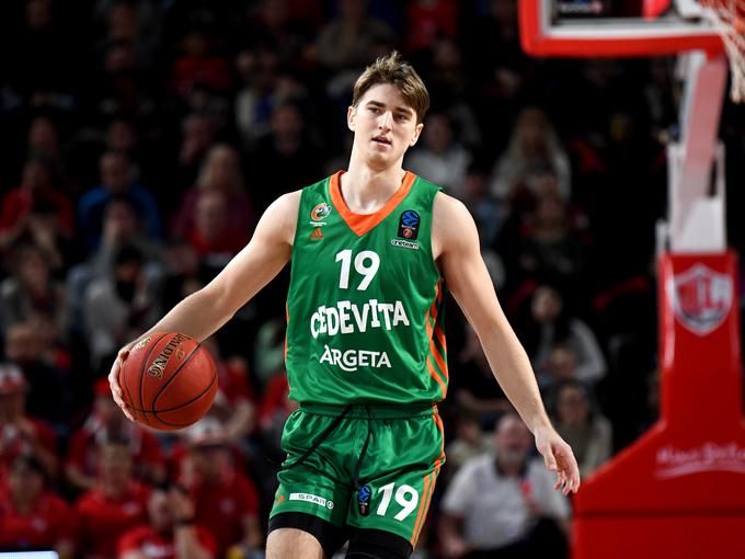 Lovro Gnjidić | Foto: KK Cedevita Olimpija/Tine Ružič