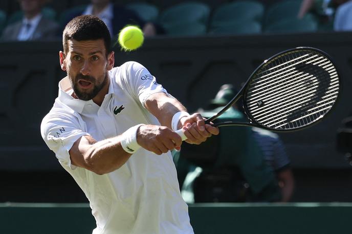 Novak Đoković | Novak Đoković se meri z Jannikom Sinnerjem. | Foto Reuters