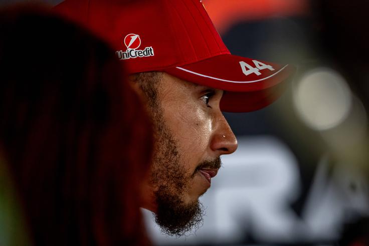 Lewis Hamilton je bil skoraj brez besed. | Foto: Guliverimage