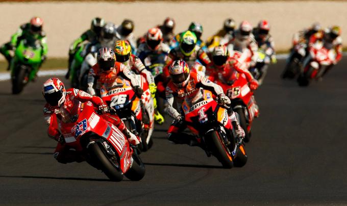 Casey Stoner si je leta 2007 že v svoji prvi sezoni z Ducatijem podredil kraljevski razred. Si ga bo tudi Jorge Lorenzo z rdečim motociklom deset let pozneje? | Foto: 