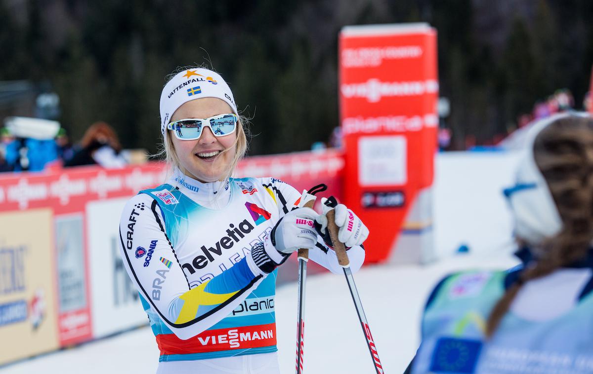 Stina Nilsson | Stina Nilsson iz smučarskega teka prestopa v biatlon. | Foto Grega Valančič/Sportida