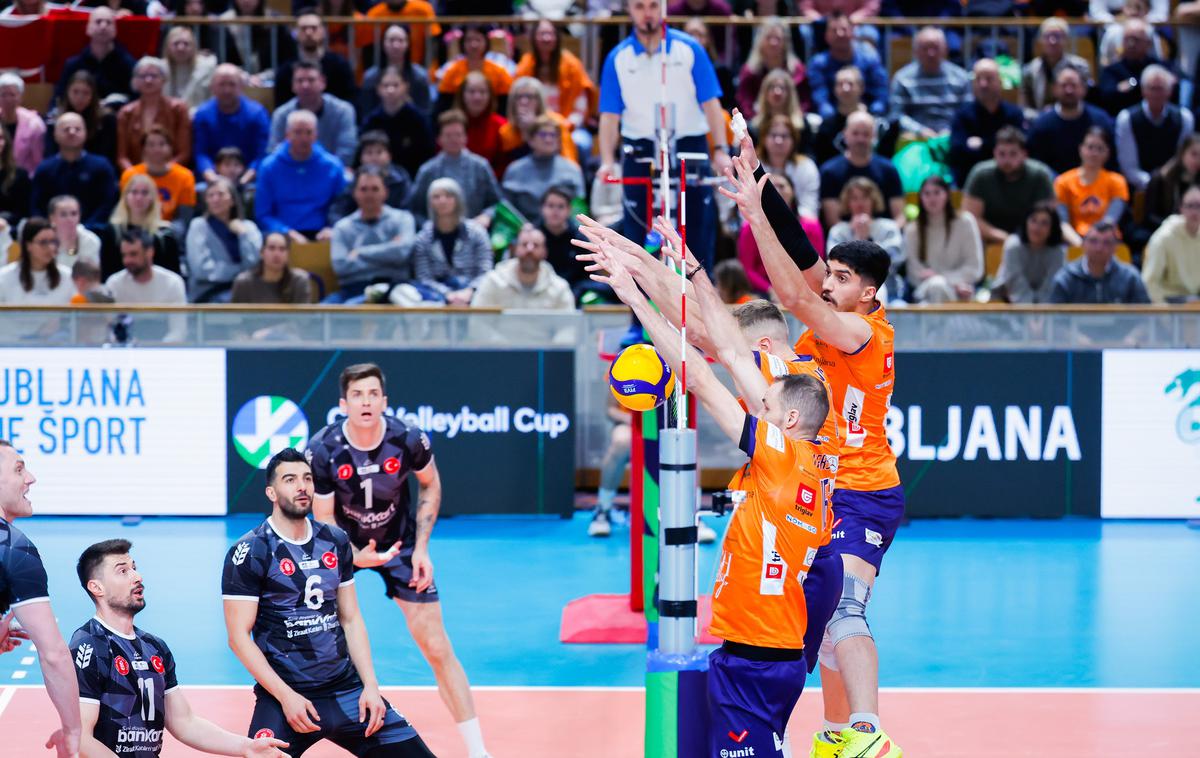 ACH Volley Ziraat Bankasi | ACH Volley ni imel možnosti proti turški zasedbi. | Foto Aleš Fevžer