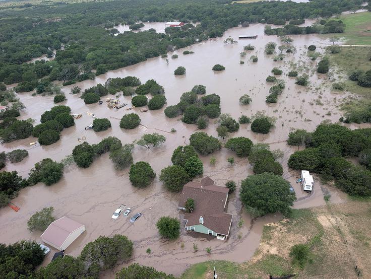 Razsežnost hudourniških poplav | Foto: Reuters