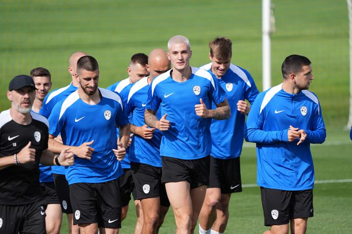 zbor slovenske nogometne reprezentance Matjaž Kek | Slovenski nogometaši bodo pred odhodom v Nemčijo gostili Armenijo in Bolgarijo. | Foto www.alesfevzer.com