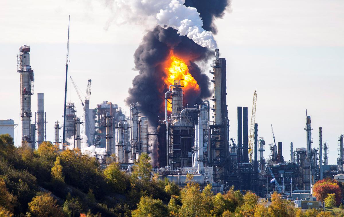 kanada eksplozija rafinerija | Foto Reuters