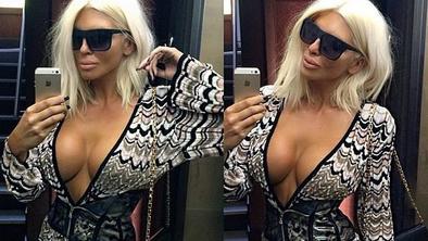 Srbska zvezdnica, katere slog kopira celo Kim Kardashian