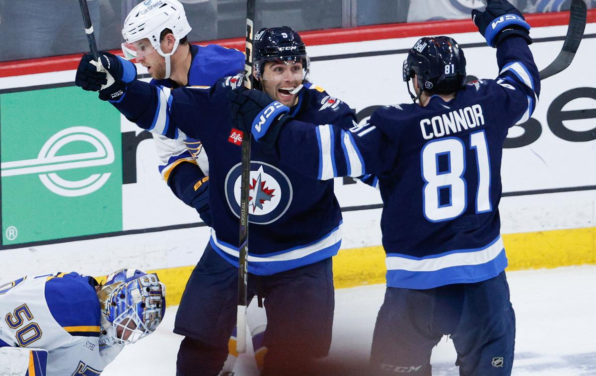 Winnipeg Jets | Winnipeg Jets so končnico odprli z zmago. | Foto Reuters