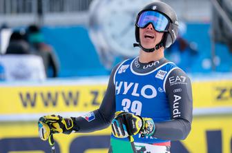 Italijanski smučar umrl po padcu na treningu v Čilu