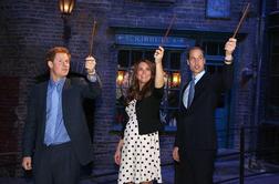 William, Harry in Kate obiskali Harryja Potterja