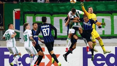 Nora obramba Handanovića, velikega ljubljenca navijačev Interja