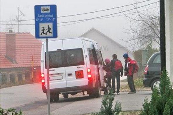 Pozor - prevoz otrok