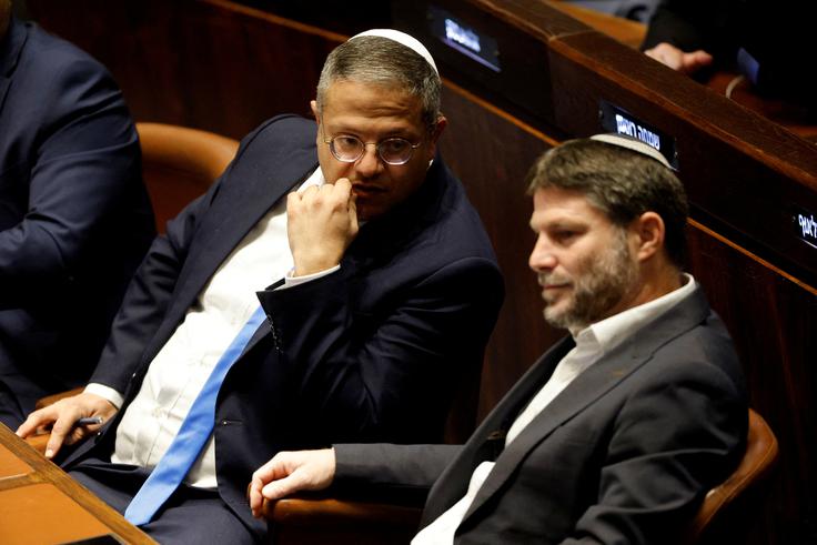Itamar Ben-Gvir, Bezalel Smotrich | Foto: Reuters