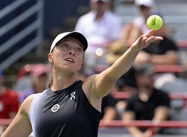 Prva nosilka, Poljakinja Iga Swiatek, bo turnir začela proti zmagovalki iz leta 2020, Američanki Sofii Kenin.  | Foto: Reuters