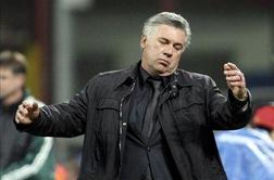 Ancelotti: Ostajam v Milanu