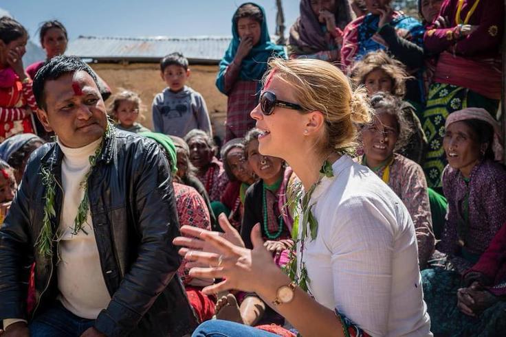 Dve leti je delala v Nepalu, kjer je revščino v pravem pomenu besede prvič videla povsem od blizu. | Foto: osebni arhiv Natalije Waldhuber