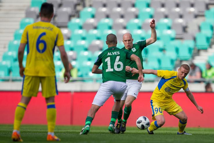 Domžale so prekinile niz kar enajstih zaporednih zmag. | Foto: Urban Urbanc/Sportida