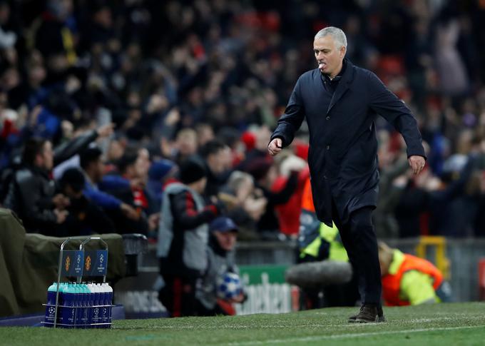 Mourinho je popeljal Manchester United med 16 najboljših. | Foto: Reuters