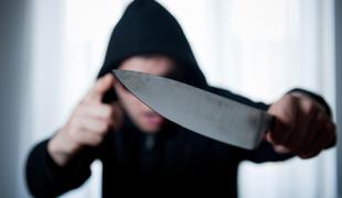 Brat razvpitega Kristijana Kamenika z nožem in pitbulom grozil policistoma
