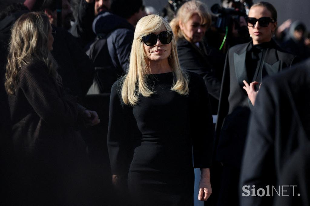 Valentino Garavani, pogreb