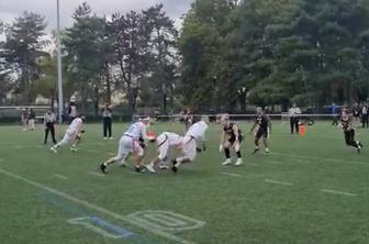 Slovenski reprezentanci v flag footballu dobro začeli EP