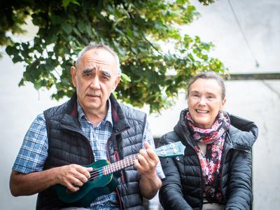 Klovna Nataša Natalija in Ravil Sultanov: Hočemo nočemo, vsi