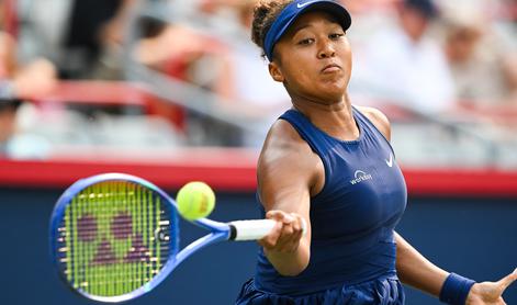 Naomi Osaka v zgolj 49 minutah do zmage nad Latvijko
