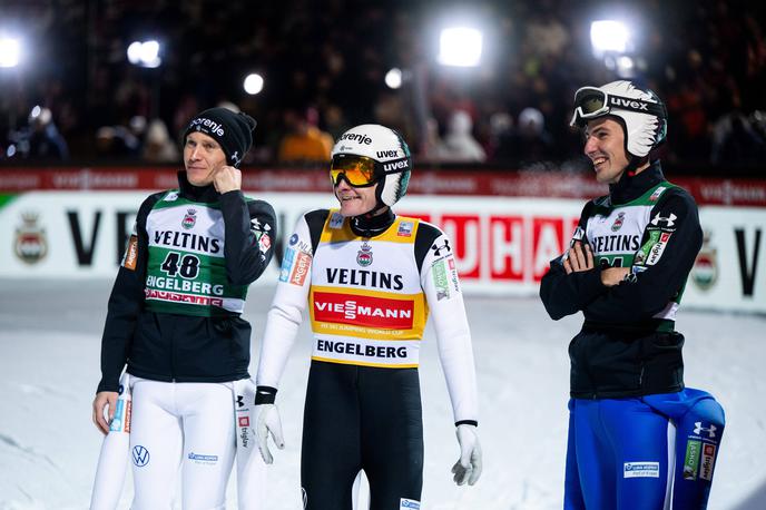 Domen Prevc | Domen Prevc se je s peto zaporedno zmago še utrdil na vrhu skupnega seštevka svetovnega pokala. | Foto Guliverimage